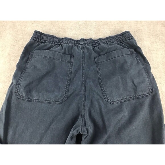 Marine Layer Chino Pants Men Sz Large Faded Black Casual Elastic Waist Stretch - Picture 9 of 16